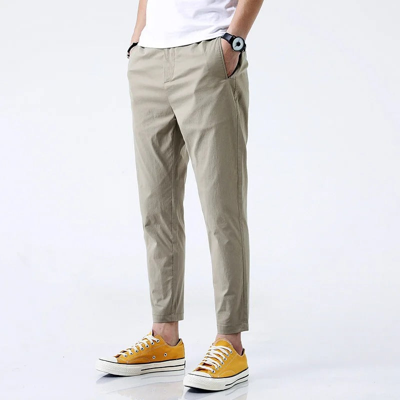 Men's Chino | Ankle Cut Straight Fit Cotton