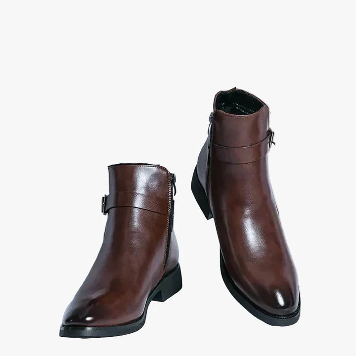 mens-dress-synthetic-ankle-boots-with-side-zipper-and-buckle-strap-1