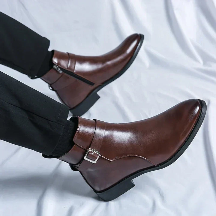 mens-dress-synthetic-ankle-boots-with-side-zipper-and-buckle-strap-10