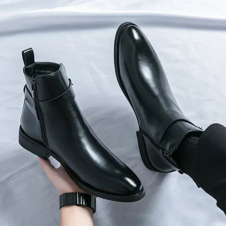 mens-dress-synthetic-ankle-boots-with-side-zipper-and-buckle-strap-21