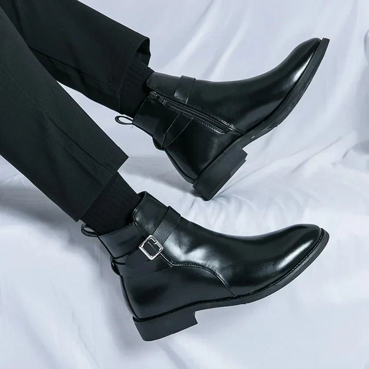 mens-dress-synthetic-ankle-boots-with-side-zipper-and-buckle-strap-22