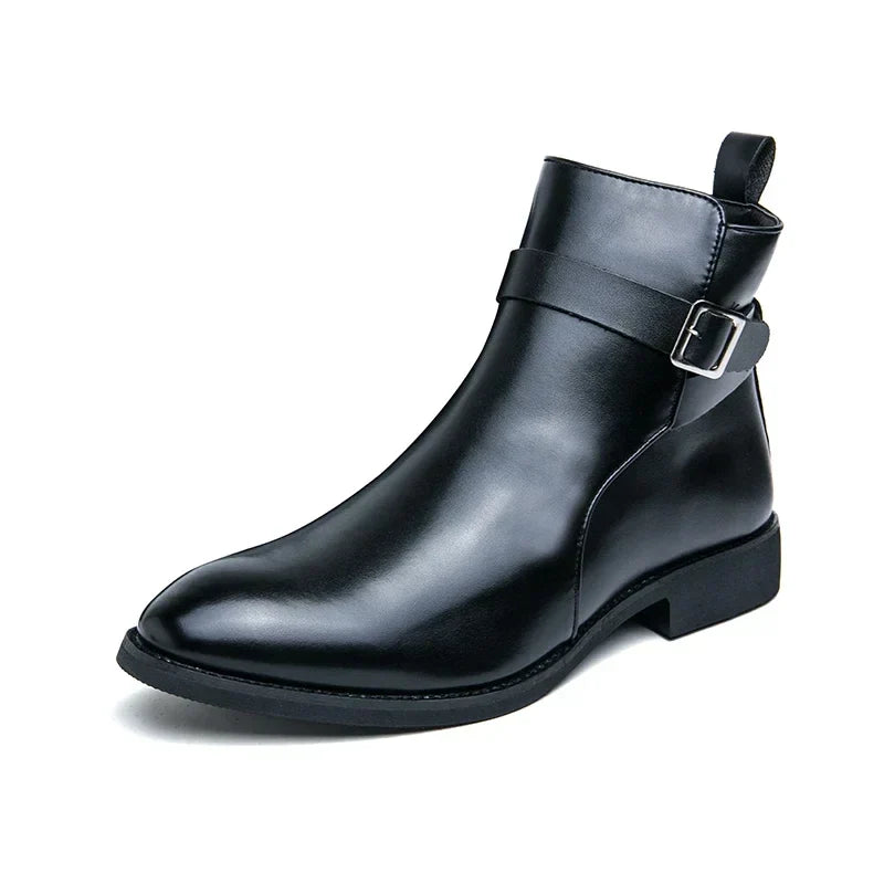 mens-dress-synthetic-ankle-boots-with-side-zipper-and-buckle-strap-23