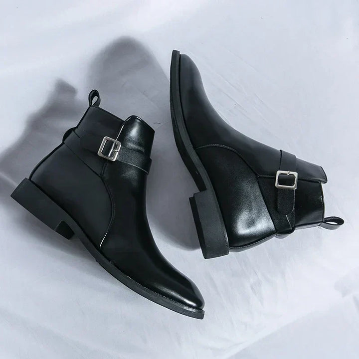 mens-dress-synthetic-ankle-boots-with-side-zipper-and-buckle-strap-24