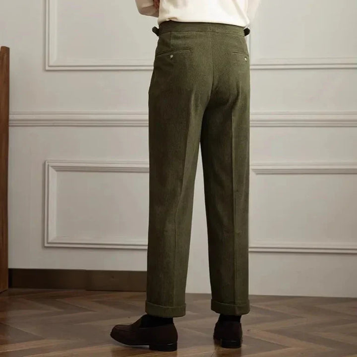mens-straight-leg-corduroy-pants-with-pleated-front-and-side-buckles-3