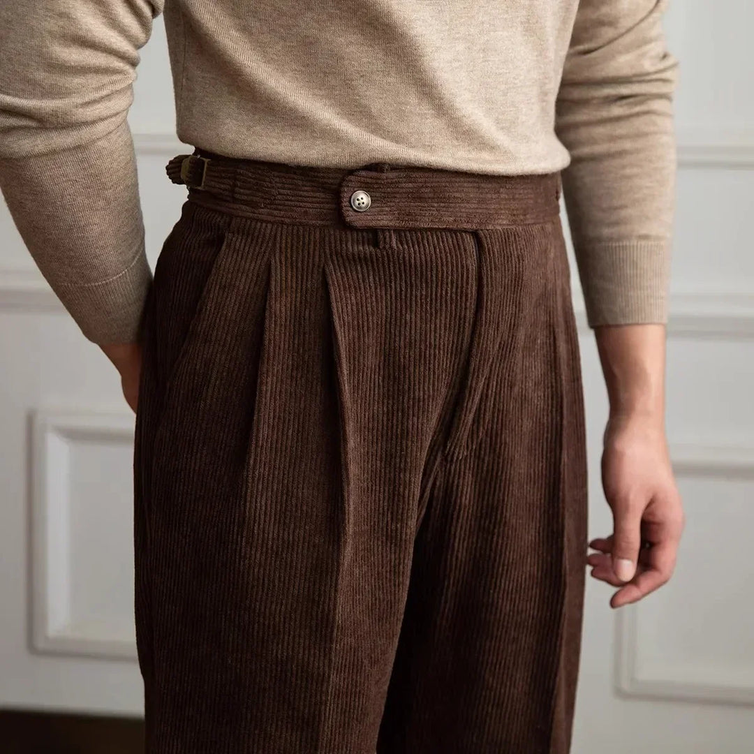 mens-straight-leg-corduroy-pants-with-pleated-front-and-side-buckles-8