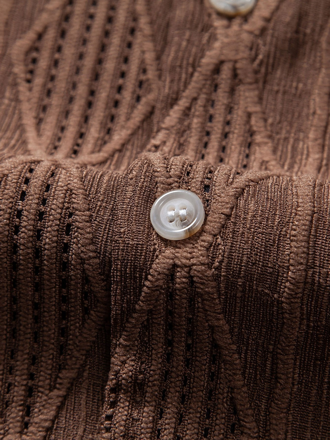 Textured Camp Collar Shirt – Relaxed Summer Style