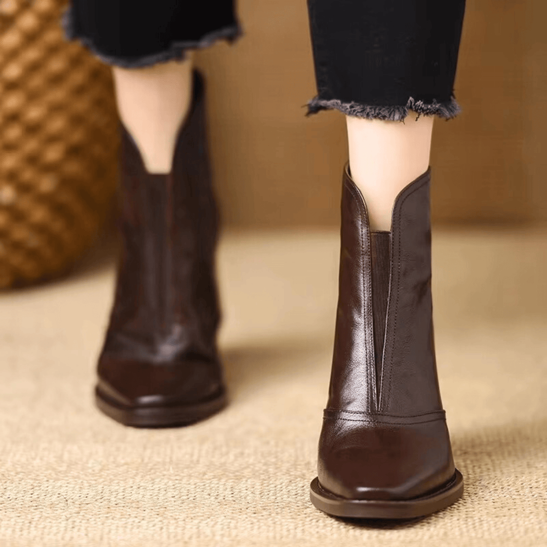 Weston &amp; Finch - The Ovelle Boot - 14:365458dark brown;200000124:200000337