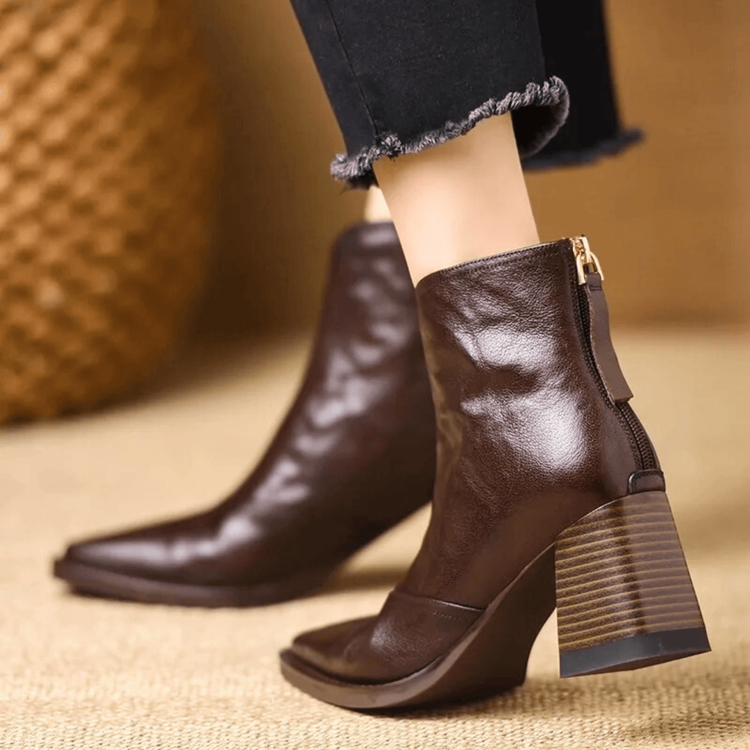 Weston &amp; Finch - The Ovelle Boot - 14:365458dark brown;200000124:200000337