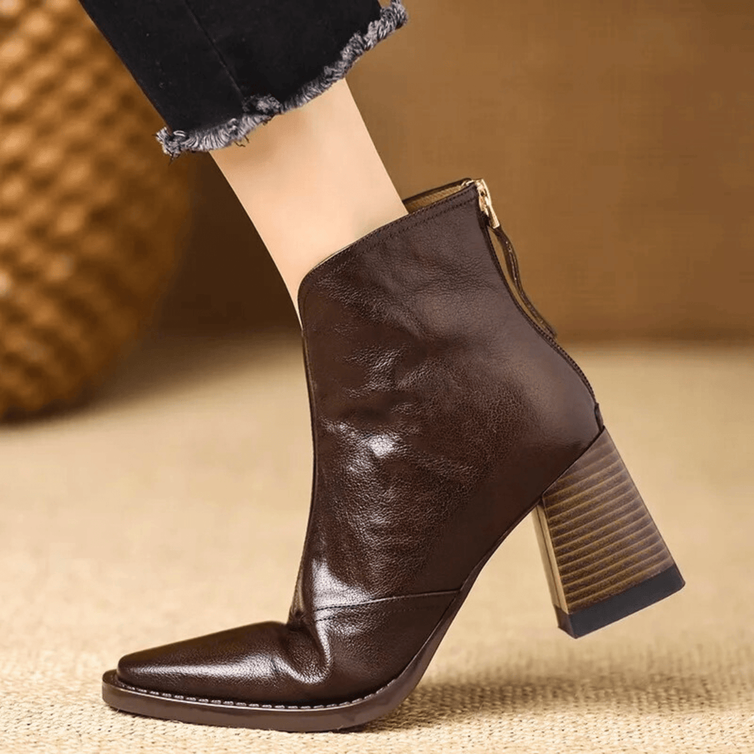 Weston &amp; Finch - The Ovelle Boot - 14:365458dark brown;200000124:200000337